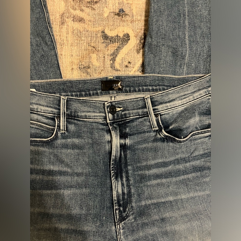 MOTHER Women's Straight Leg Jeans - Blue